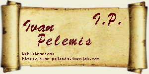 Ivan Pelemiš vizit kartica